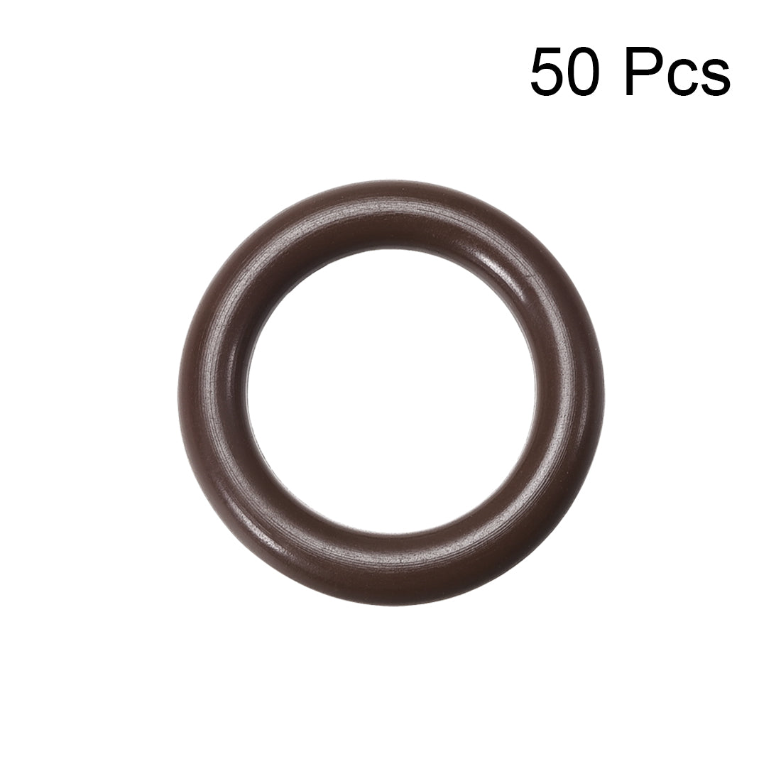 uxcell Uxcell Fluorine Rubber O-Rings 19mm OD 12mm ID 3.5mm Width, Metric FKM Sealing Gasket, Pack of 50