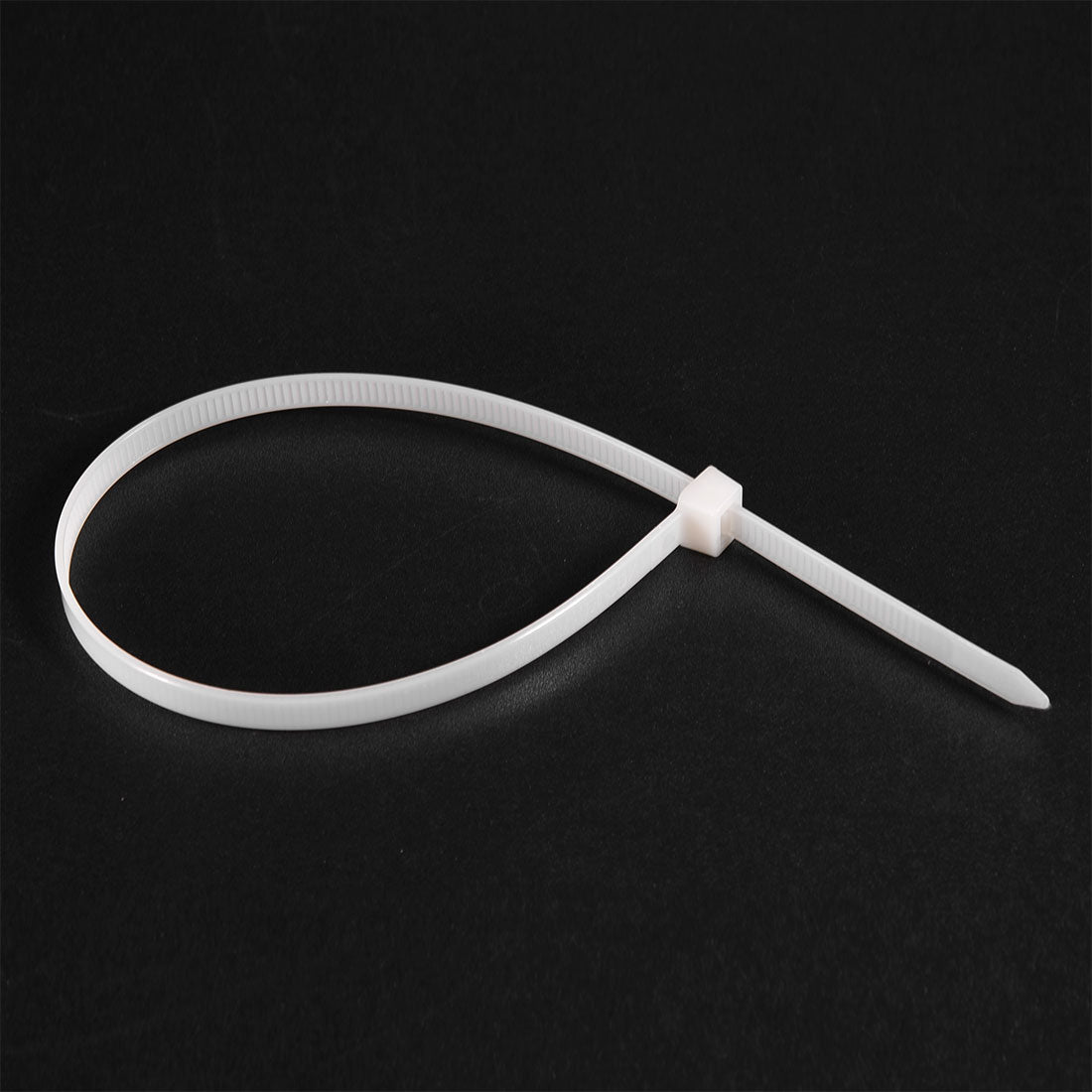 uxcell Uxcell Cable Zip Ties 300mmx7.6mm Self-Locking Nylon Tie Wraps White 60pcs