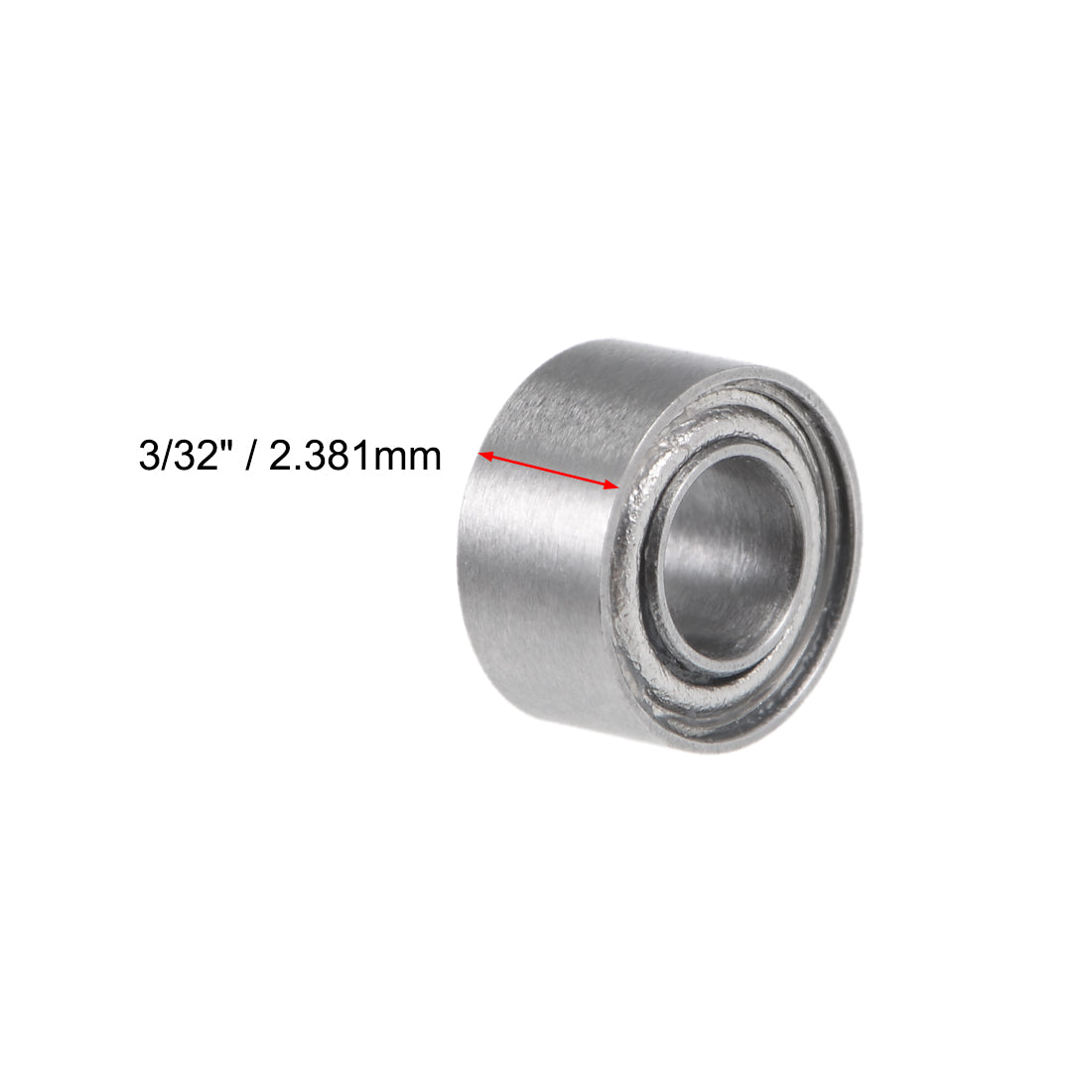 uxcell Uxcell Deep Groove Ball Bearings Inch Double Shielded Chrome Steel Roller Z2 P0