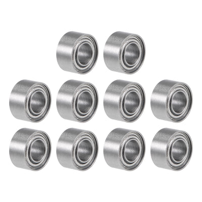 Harfington Uxcell Deep Groove Ball Bearings Inch Double Shielded Chrome Steel Roller Z2 P0