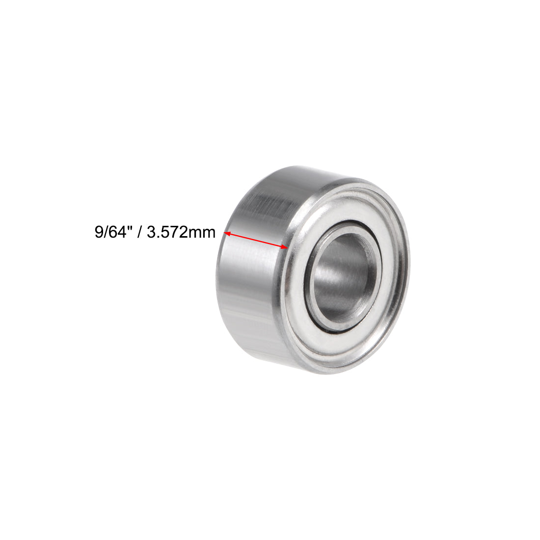 uxcell Uxcell Deep Groove Ball Bearing Inch Double Shielded Chrome Steel P0 Z2