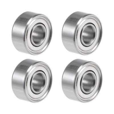 Harfington Uxcell Deep Groove Ball Bearing Inch Double Shielded Chrome Steel P0 Z2