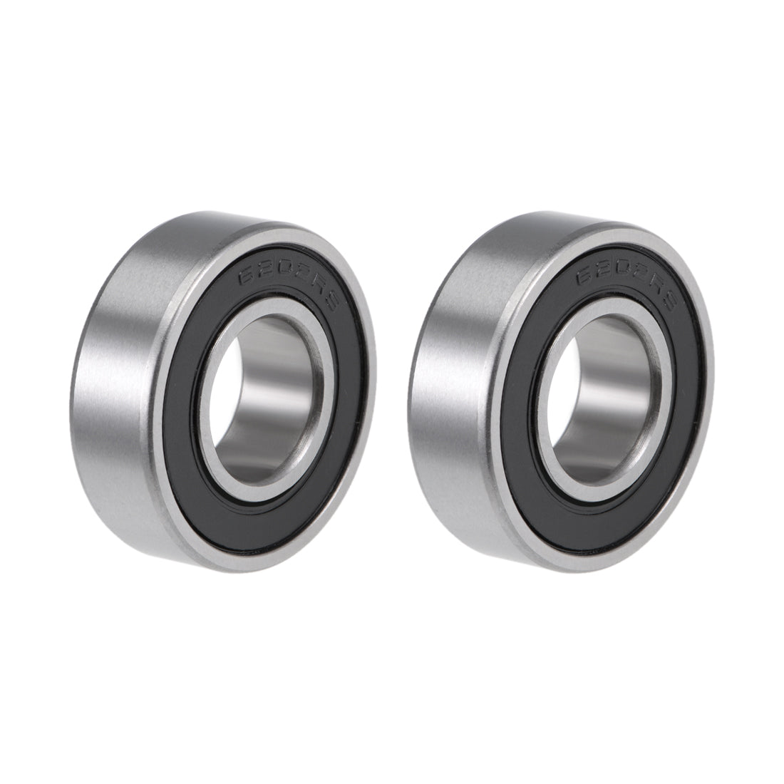 Harfington 6202-5/8-2RS Deep Groove Ball Bearing 5/8"x35mmx11mm Sealed Z2 Lever Bearings 2pcs