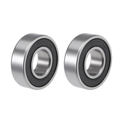Harfington 6202-5/8-2RS Deep Groove Ball Bearing 5/8"x35mmx11mm Sealed Z2 Lever Bearings 2pcs
