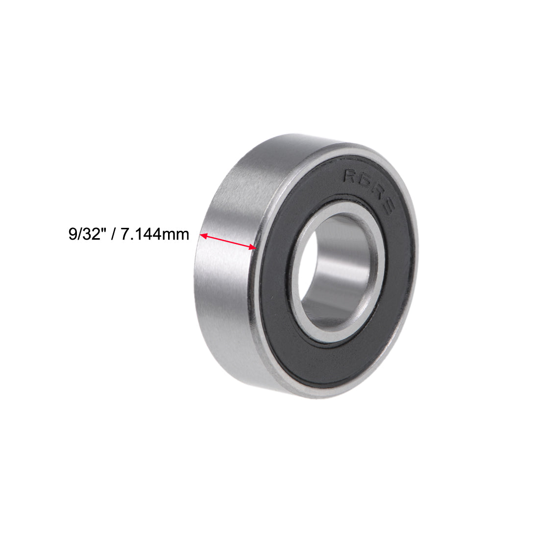 Harfington R6-2RS Deep Groove Ball Bearing 3/8"x7/8"x9/32" Sealed Z2 Lever Bearings 20pcs