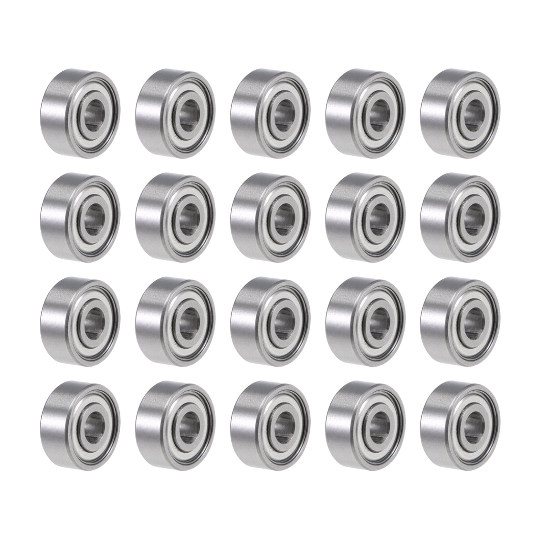 uxcell Uxcell Deep Groove Ball Bearings Inch Double Shielded Chrome Steel P0 Z2 Bearing