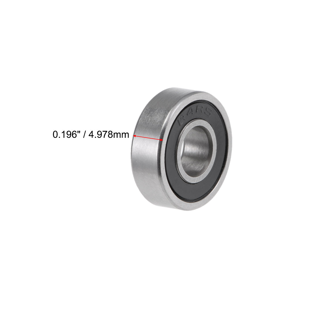 Harfington R4-2RS Deep Groove Ball Bearing 1/4"x5/8"x0.196" Sealed Z2 Lever Bearings 20pcs