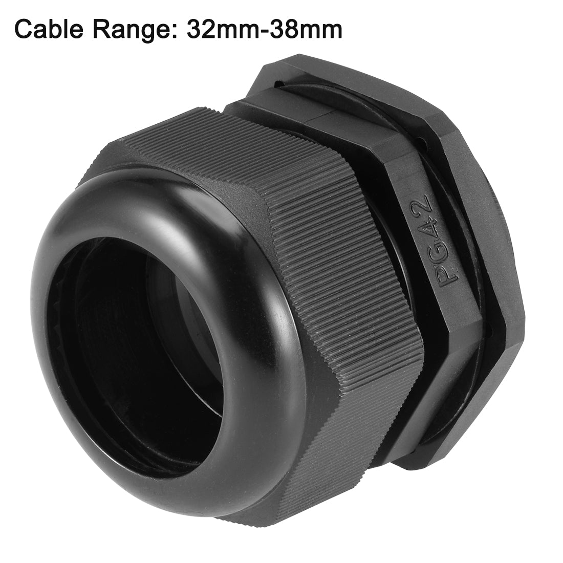 Harfington Cable Gland Waterproof Plastic Connector Adjustable Locknut 3pcs