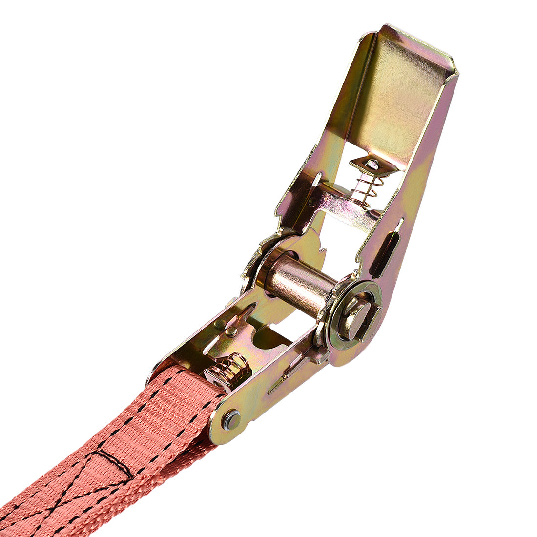 Harfington Ratchet Tie Down Lashing Strap with Double J Hook for Moving Cargo 1pcs