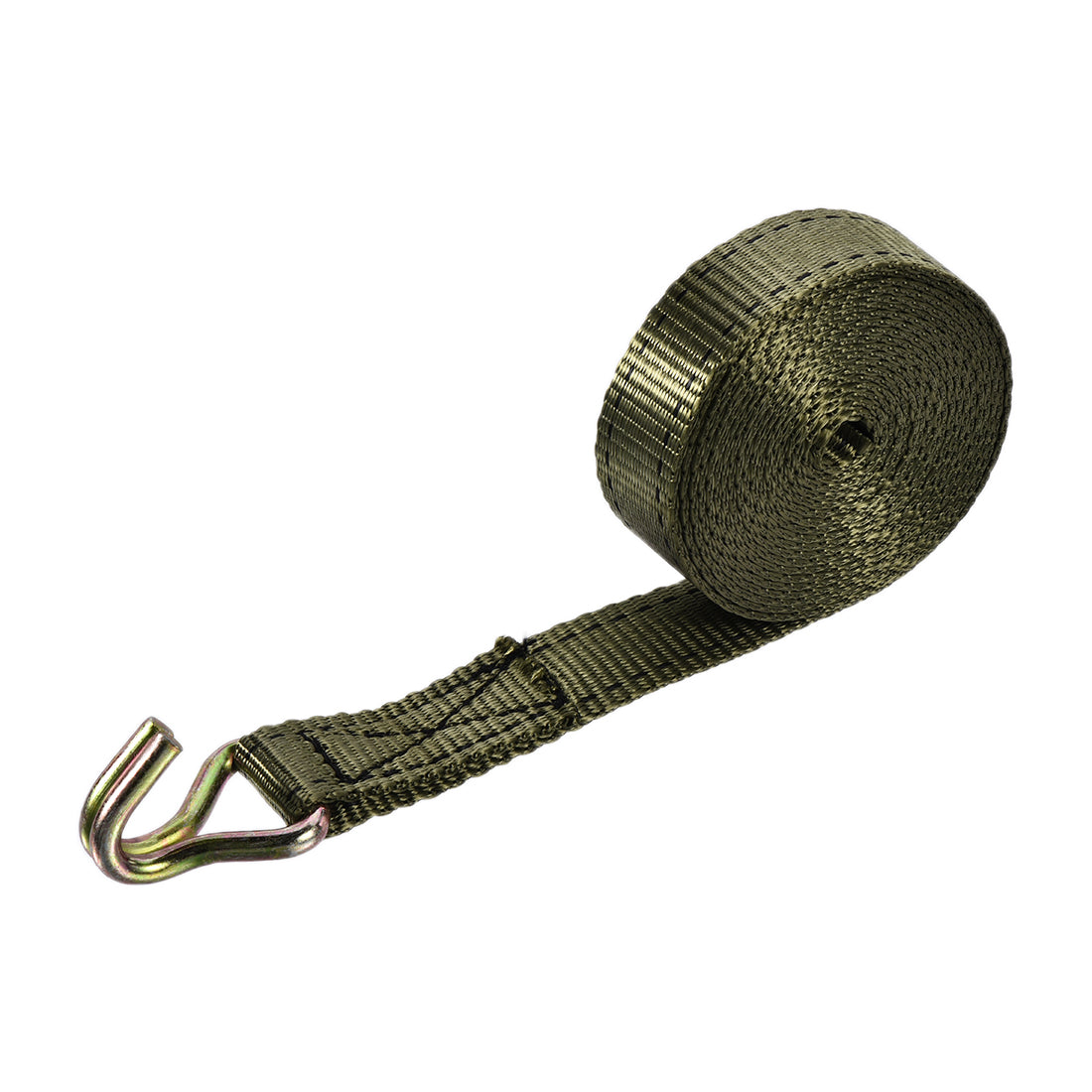 Harfington Ratchet Tie Down Lashing Strap with Double J Hook for Moving Cargo 1pcs