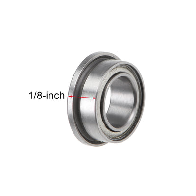 Harfington FR156ZZ Ball Bearings Z2 3/16"x5/16"x1/8" Double Shielded Chrome Steel 10pcs