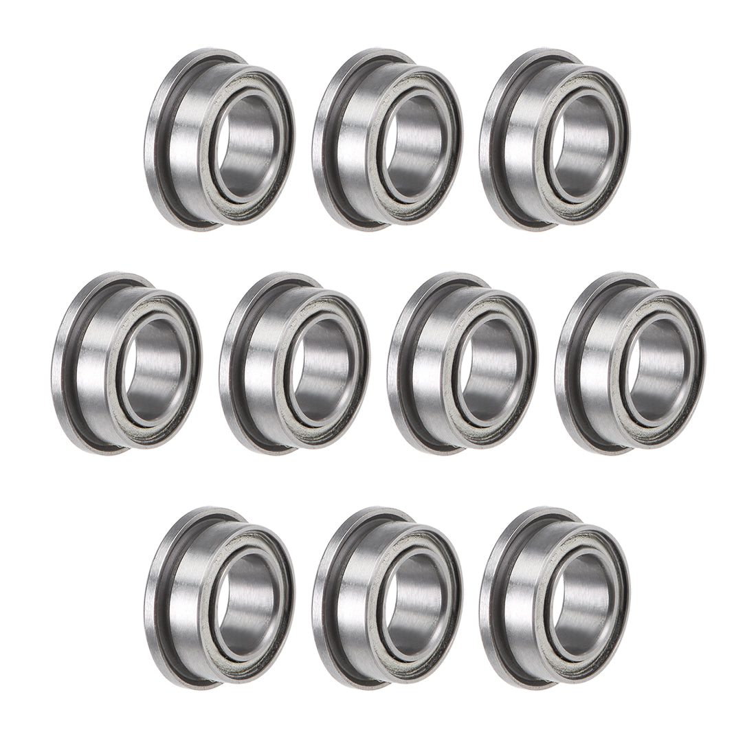 Harfington FR156ZZ Ball Bearings Z2 3/16"x5/16"x1/8" Double Shielded Chrome Steel 10pcs