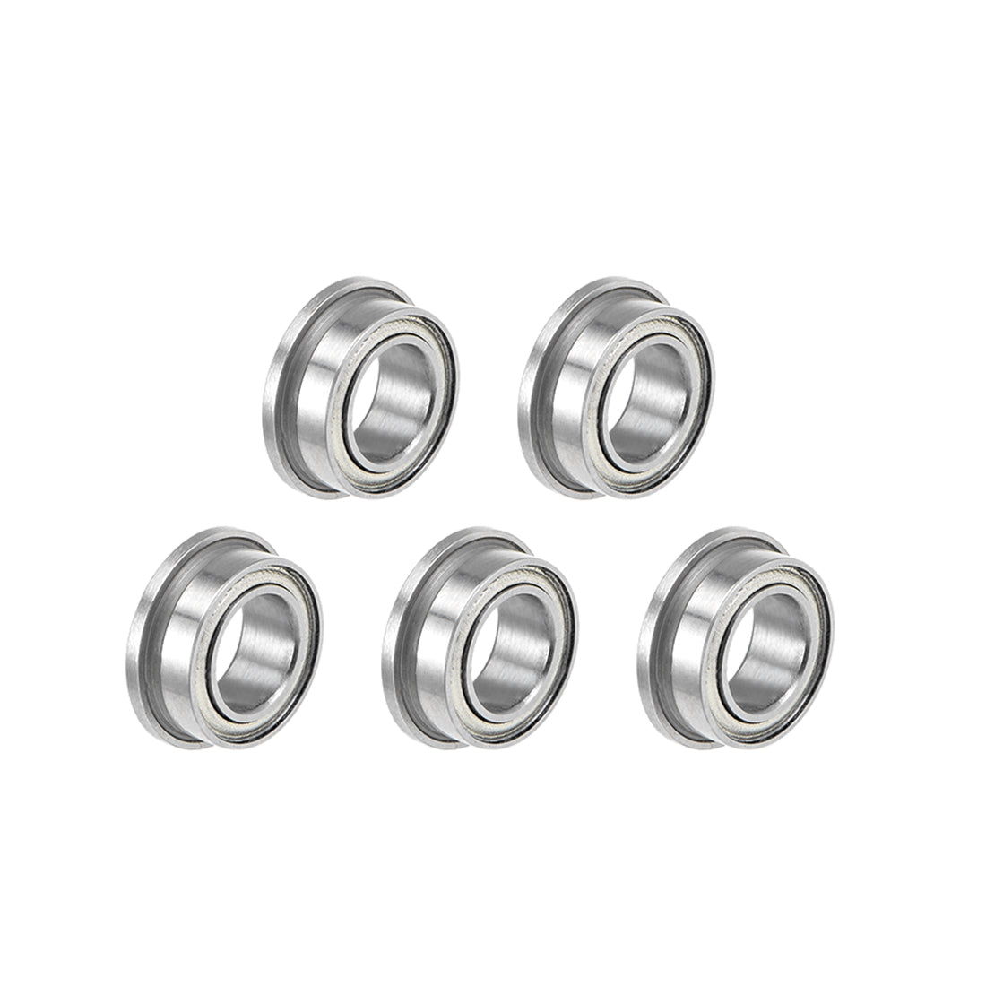Harfington FR156ZZ Ball Bearings Z2 3/16"x5/16"x1/8" Double Shielded Chrome Steel 5pcs