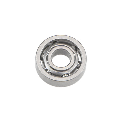 Harfington Miniature Deep Groove Ball Bearings Open Type Chrome Steel Bearings