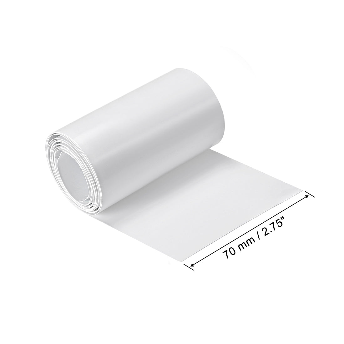 Harfington PVC Heat Shrink Tube 70mm Flat Width Wrap