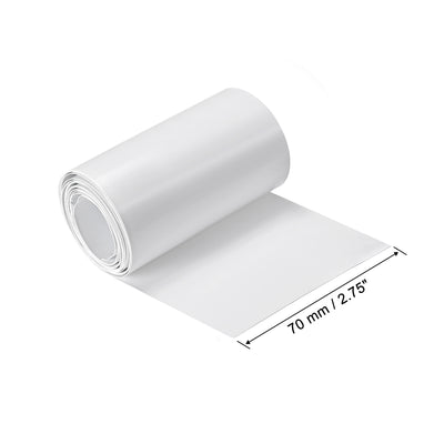 Harfington PVC Heat Shrink Tube 70mm Flat Width Wrap