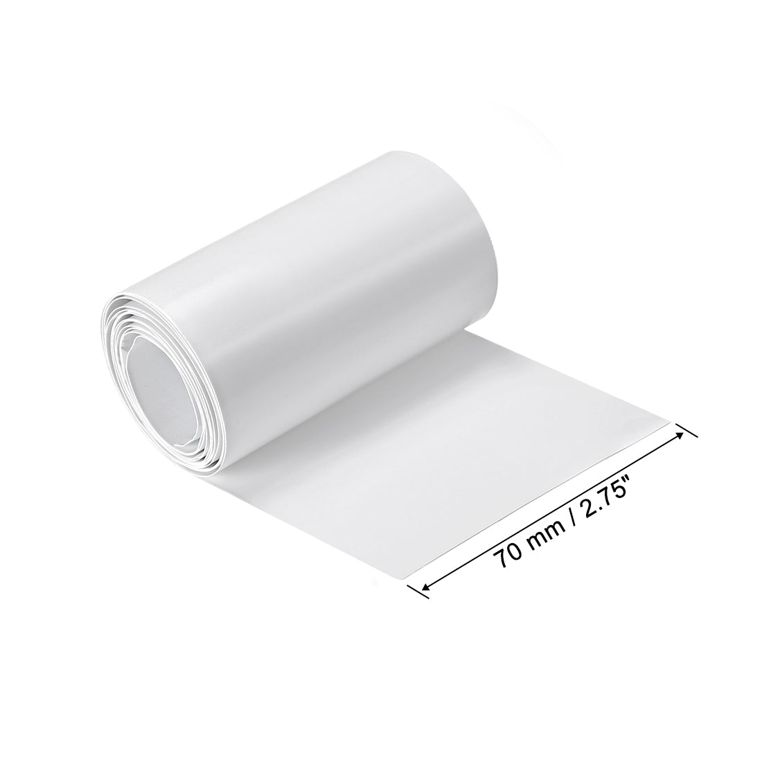 Harfington PVC Heat Shrink Tube 70mm Flat Width Wrap