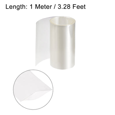 Harfington PVC Heat Shrink Tube 80mm Flat Width Wrap