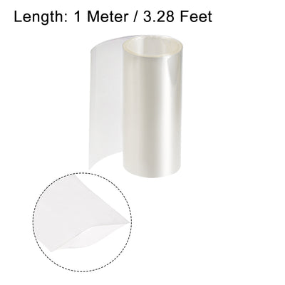 Harfington PVC Heat Shrink Tube 95mm Flat Width Wrap