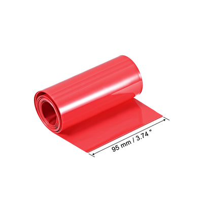 Harfington PVC Heat Shrink Tube 95mm Flat Width Wrap