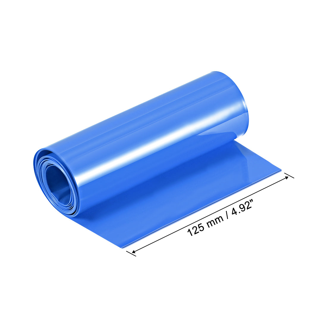 Harfington PVC Heat Shrink Tube 125mm Flat Width Wrap