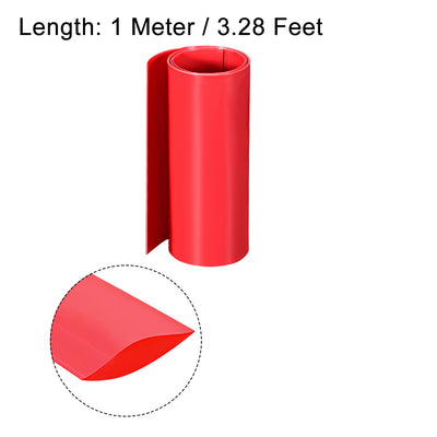 Harfington PVC Heat Shrink Tube 135mm Flat Width Wrap