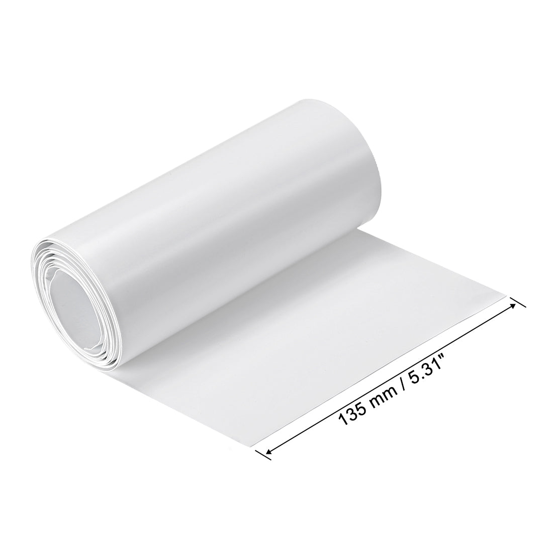 Harfington PVC Heat Shrink Tube 135mm Flat Width Wrap