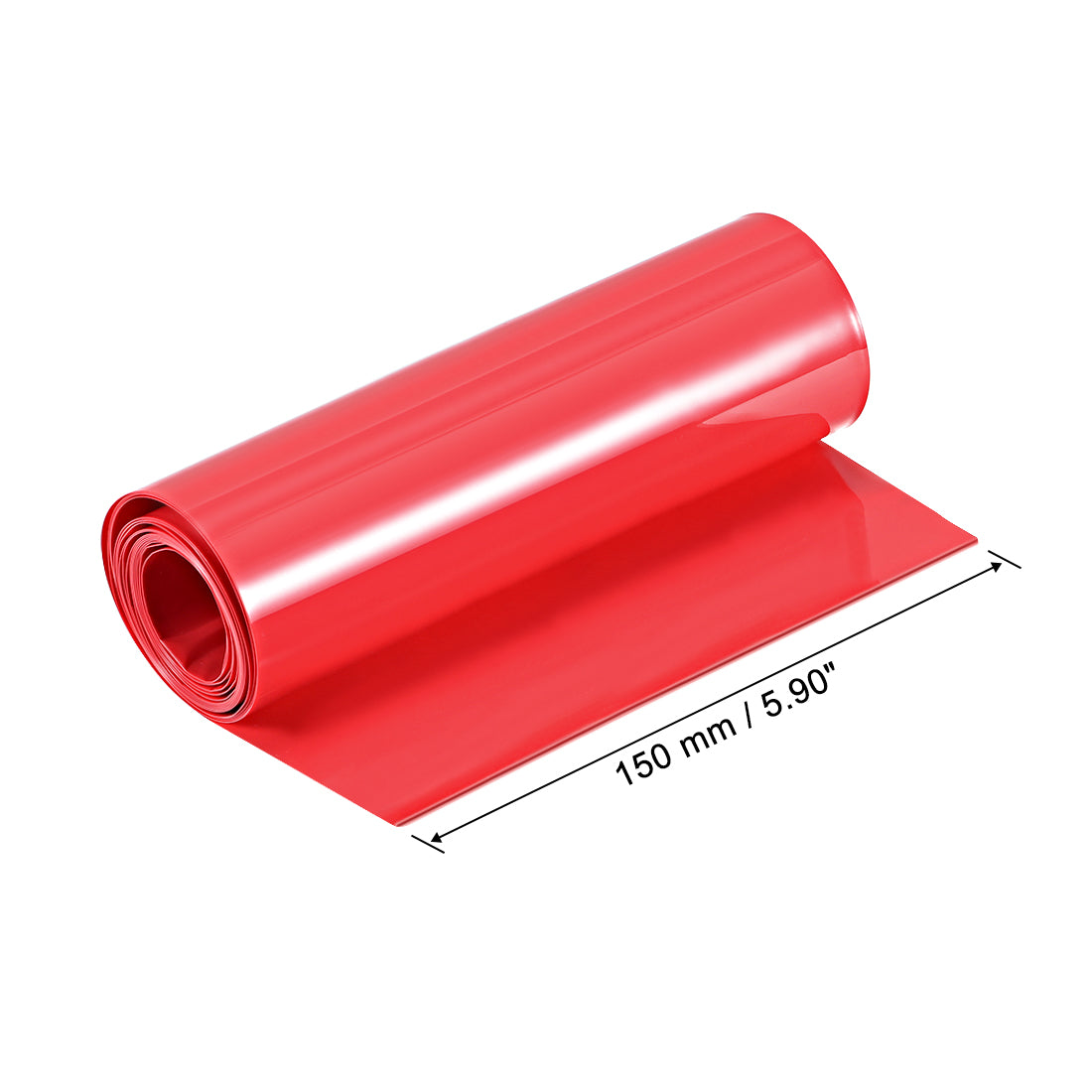 Harfington PVC Heat Shrink Tube 150mm Flat Width Wrap