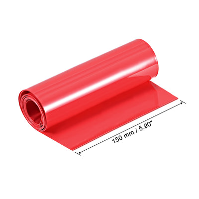 Harfington PVC Heat Shrink Tube 150mm Flat Width Wrap