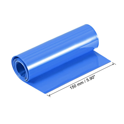 Harfington PVC Heat Shrink Tube 150mm Flat Width Wrap
