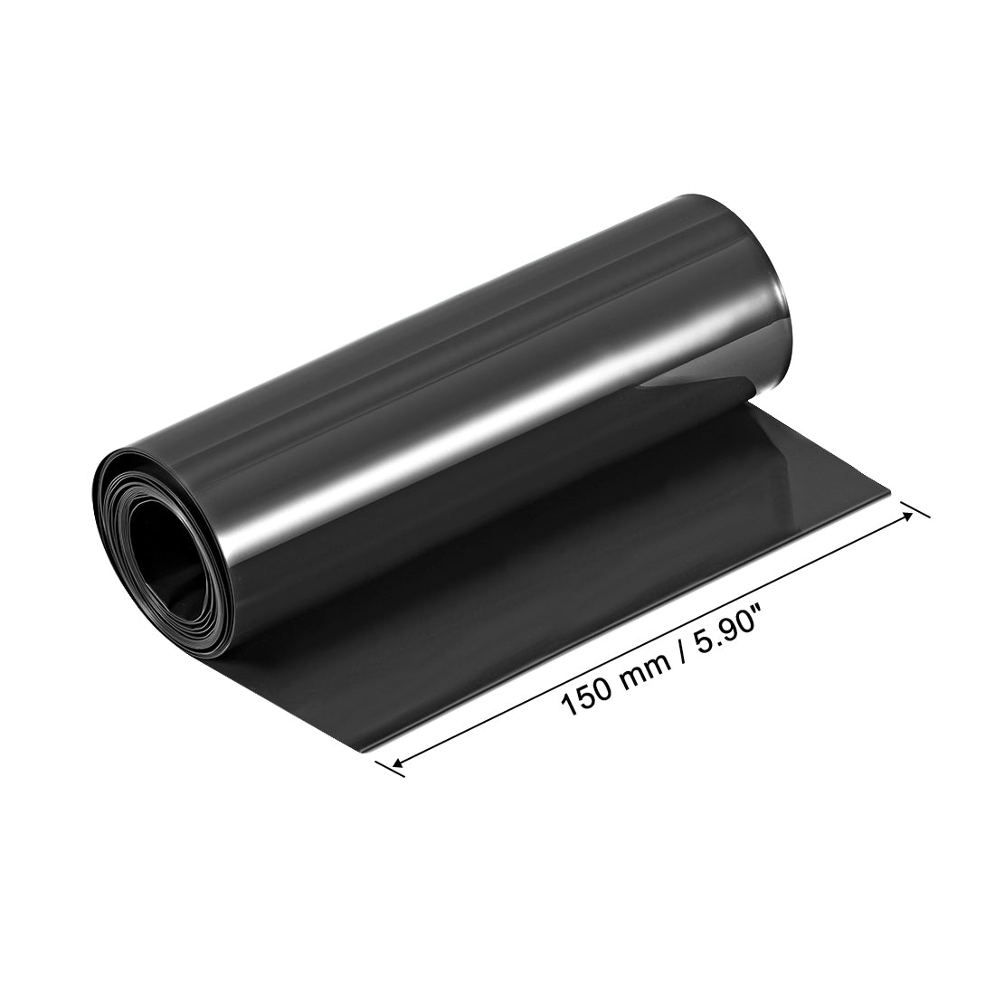 Harfington PVC Heat Shrink Tube 150mm Flat Width Wrap