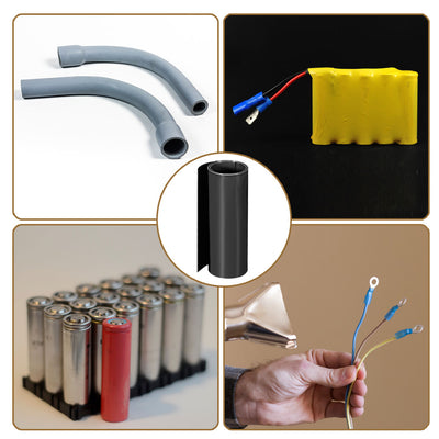 Harfington PVC Heat Shrink Tube 180mm Flat Width Wrap