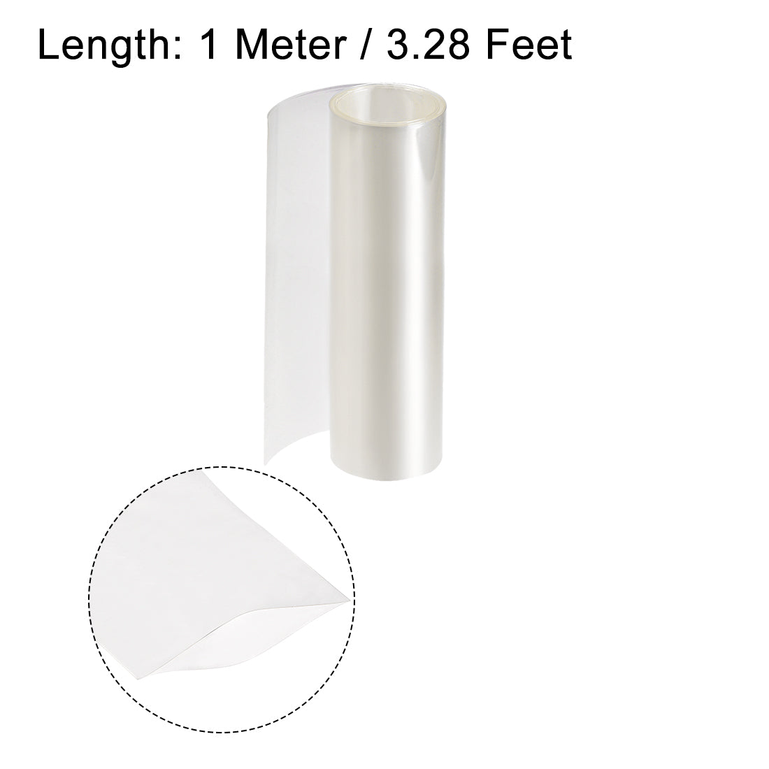 Harfington PVC Heat Shrink Tube 180mm Flat Width Wrap