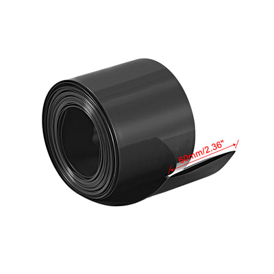 Harfington PVC Heat Shrink Tube 60mm Flat Width Wrap