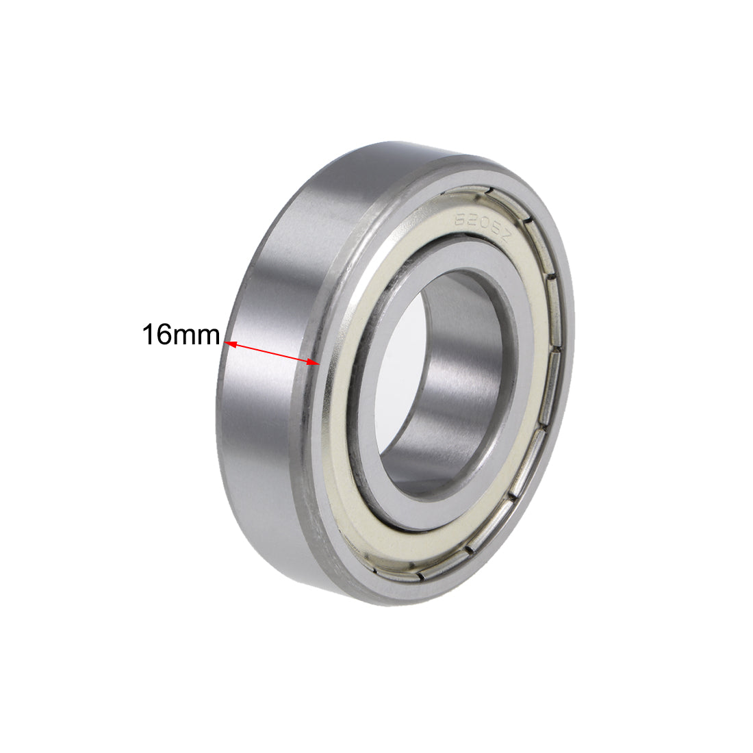 uxcell Uxcell Deep Groove Ball Bearings Metric Double Shield Chrome Steel P0 Z2