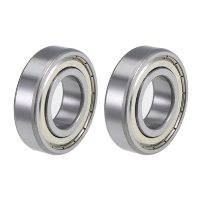 Harfington Uxcell Deep Groove Ball Bearings Metric Double Shield Chrome Steel P0 Z2