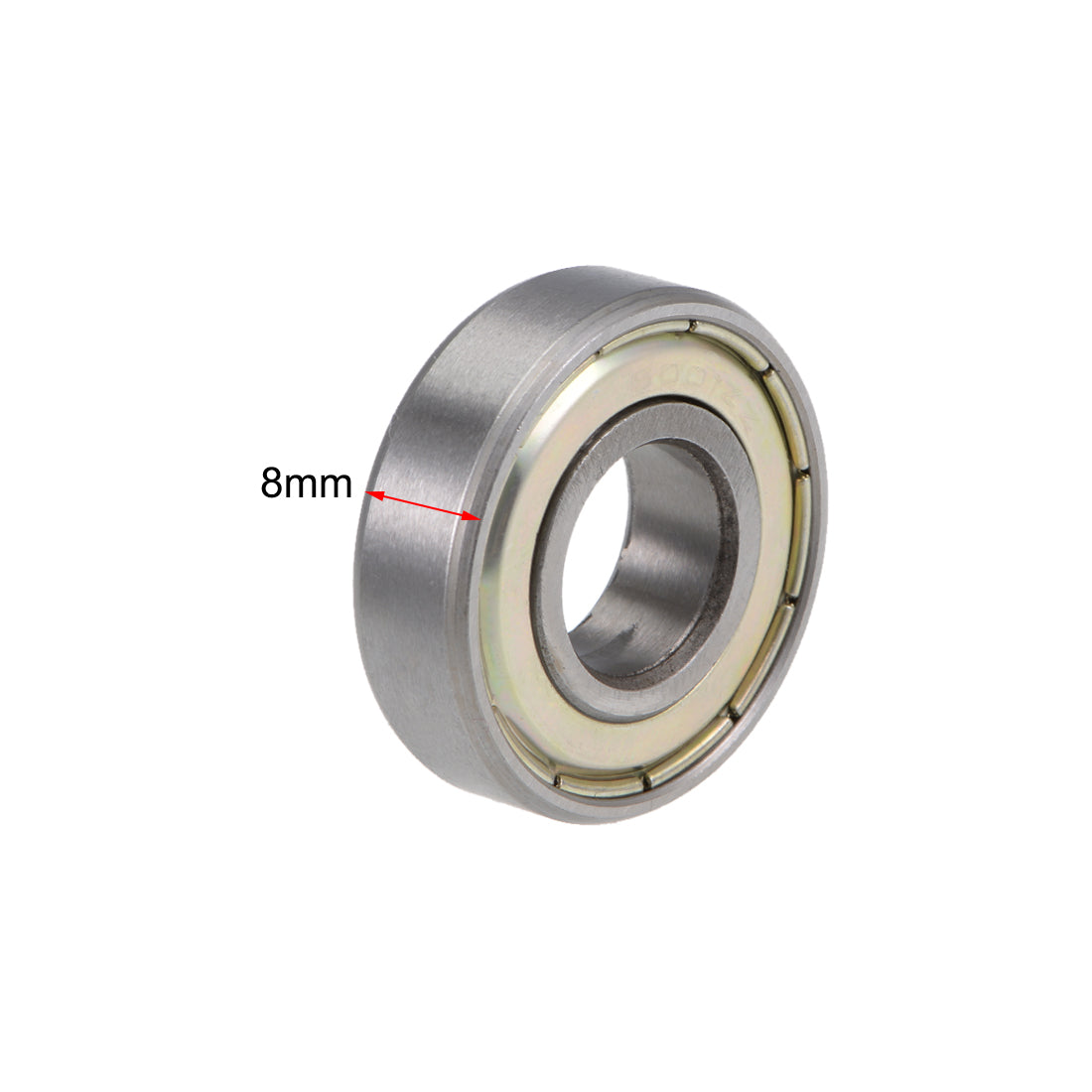 uxcell Uxcell Deep Groove Ball Bearings Metric Double Shield Chrome Steel P0 Z2