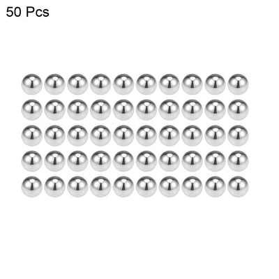 Harfington Uxcell 5mm Bearing Balls 316L Stainless Steel G100 Precision Balls 50pcs