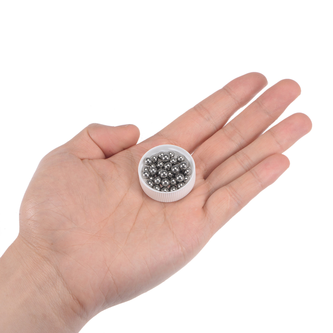 uxcell Uxcell 5mm Bearing Balls 316L Stainless Steel G100 Precision Balls 50pcs