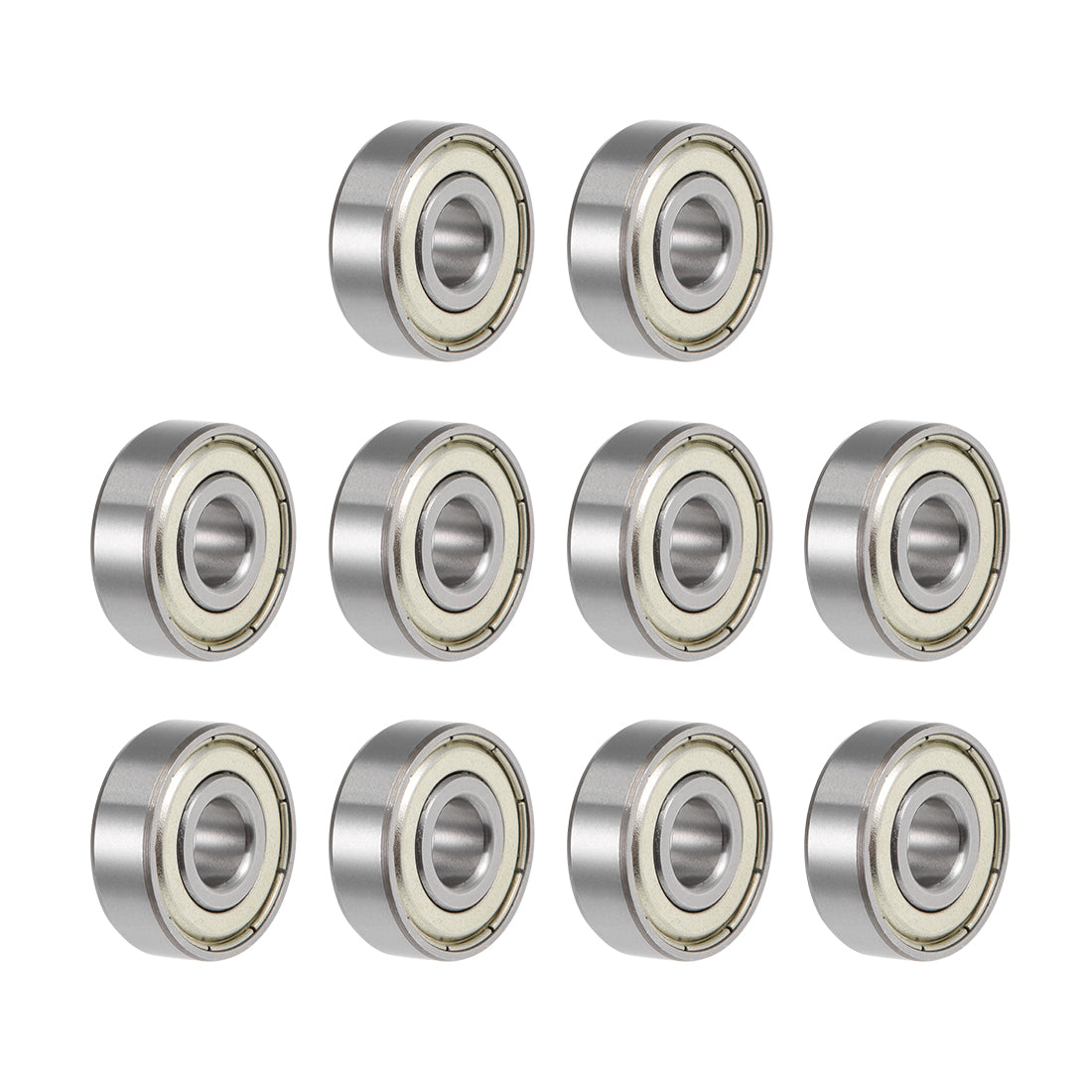 uxcell Uxcell Deep Groove Ball Bearings Inch Double Shielded Chrome Steel Roller Z2 P0