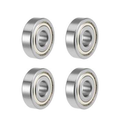 Harfington Uxcell Deep Groove Ball Bearing Inch Double Shielded Chrome Steel P0 Z2