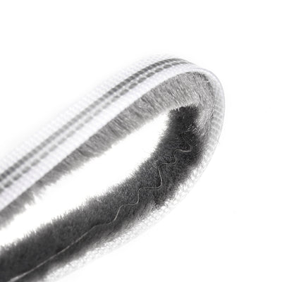 Harfington Bürste zum Abisolieren von Dichtungen, Dichtungsstreifen für Kartenschlitze, Flor, Dichtungsstreifen, Türkehrbürste für Tür, Fenster, mit Silikonfolie