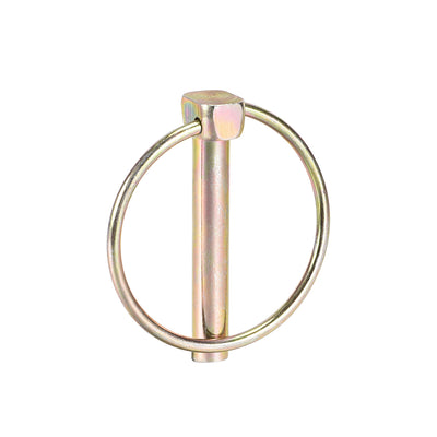 Harfington Linch Pin with Ring 8mmx50mm Assortment Kit for Boat Trailer Tractor Horsebox