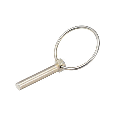 Harfington Uxcell Linch Pin with Ring 12mmx70mm Assortment Kit for Boat Trailer Tractor Horsebox