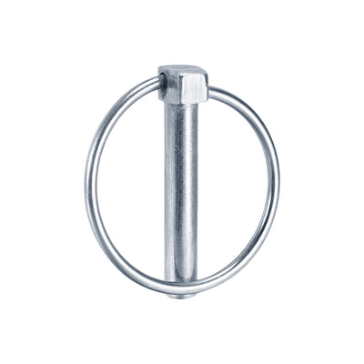 Harfington Linch Pin with Ring Assortment Kit for Boat Trailer Tractor 3Pcs