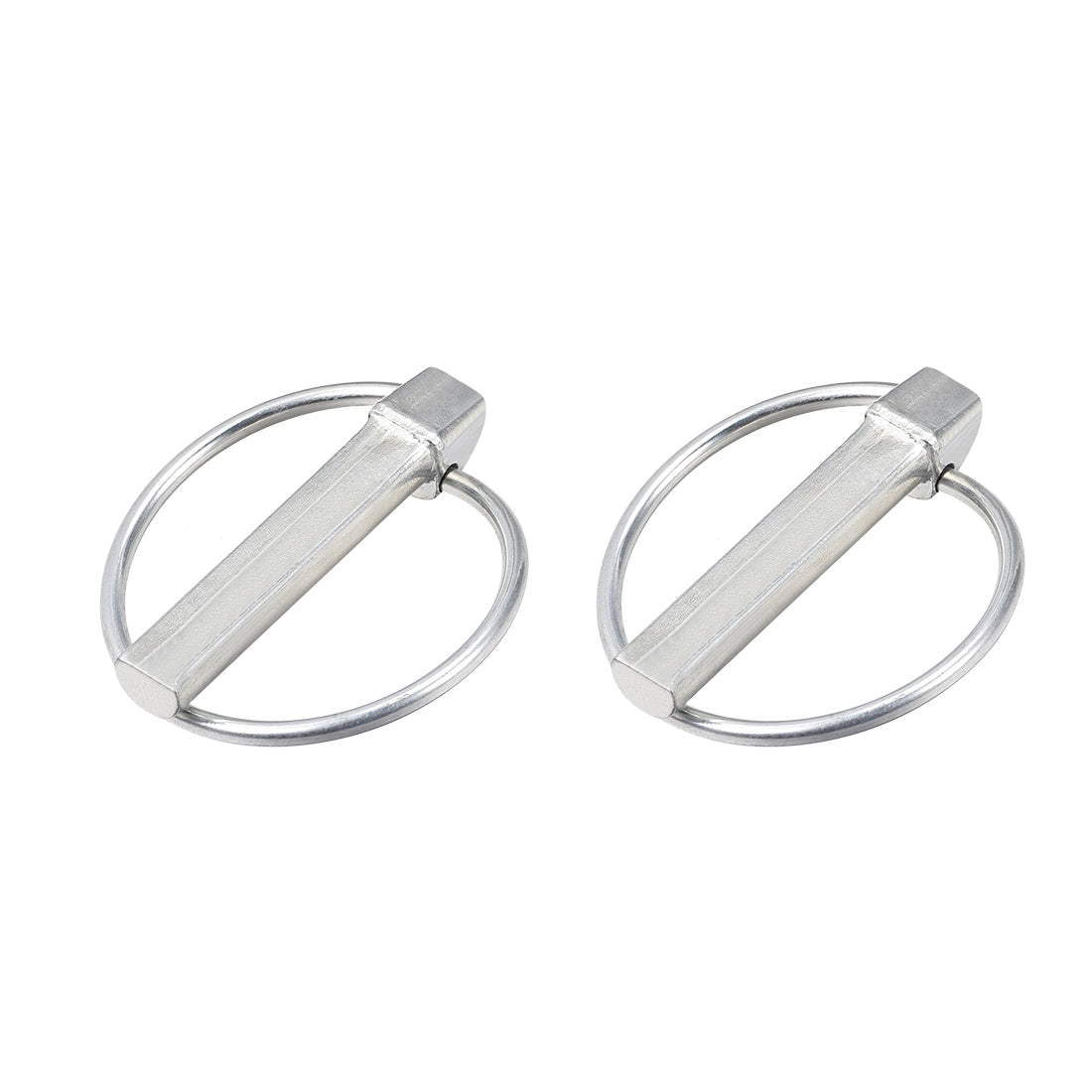 Harfington Linch Pin with Ring 11mmx54mm Assortment Kit for Boat Trailer Tractor 2Pcs