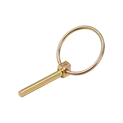 Harfington Linch Pin with Ring 6mmx43mm Assortment Kit for Boat Trailer Tractor Horsebox