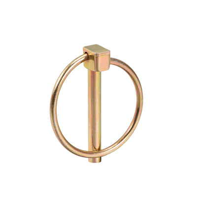 Harfington Linch Pin with Ring 6mmx43mm Assortment Kit for Boat Trailer Tractor Horsebox