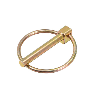 Harfington Linch Pin with Ring 6mmx43mm Assortment Kit for Boat Trailer Tractor Horsebox
