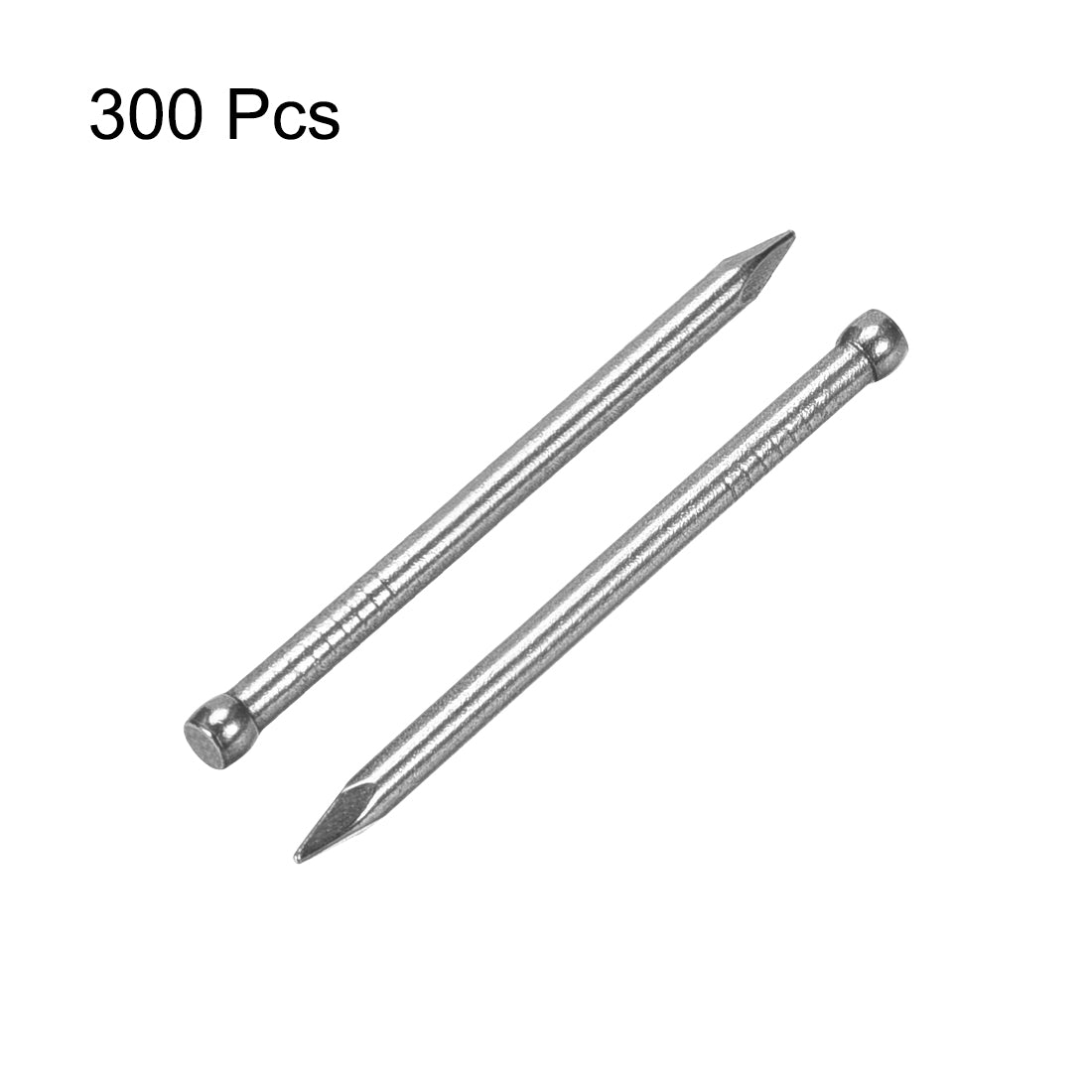 uxcell Uxcell Finishing Nails Hand-Drive Hardware Carbon Steel Nail 35mm 1.4-inches 300pcs